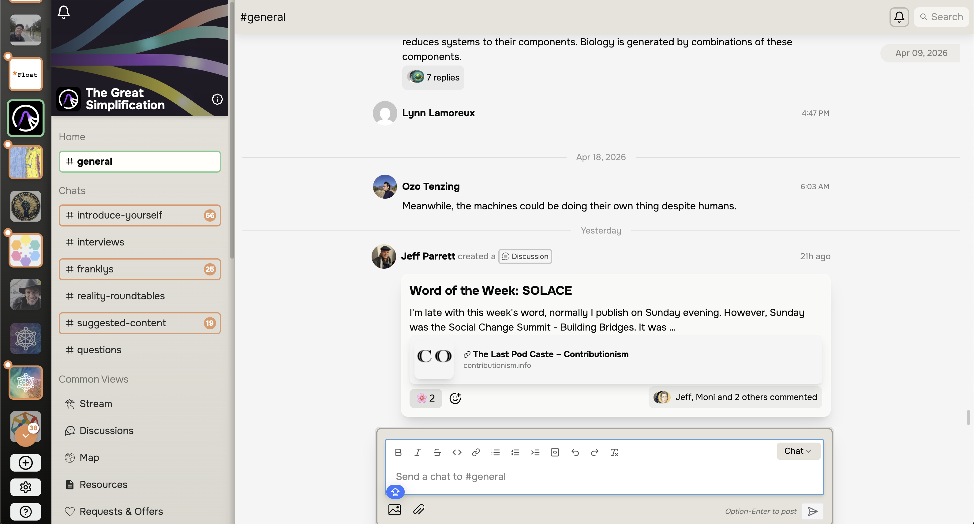 Hylo — The Great Simplification, #general